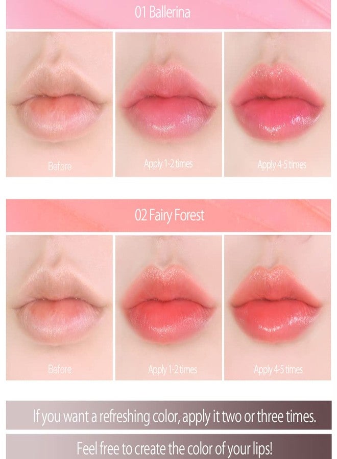 CORINGCO Sparkle Cute Changes Color Lip Balm #03 Swan Lake｜Colored Lip Cream Lip Gloss, Glitter Lip Care Lip Pack Birthday Gift Glitter Gift Sequin Shiny Spangle Lipbalm crema de labios de color - Image 5